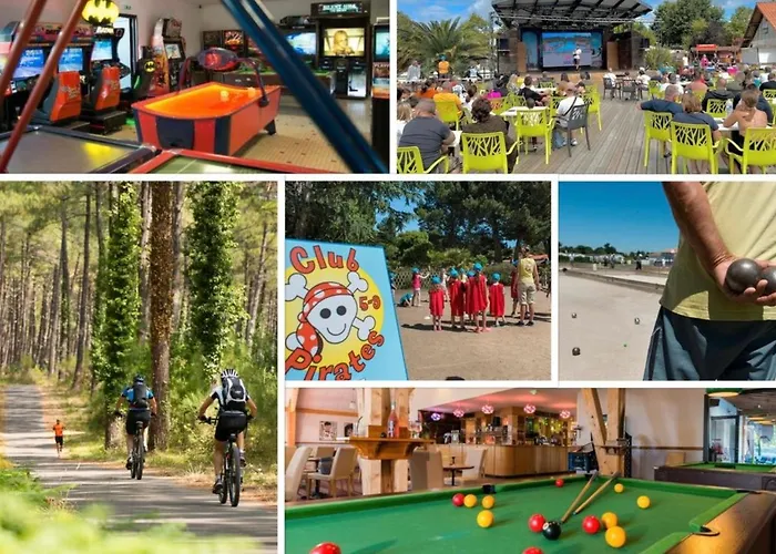 Kemping Mh 4-6 Places Avec Lit Parapluie La Reserve Siblu *